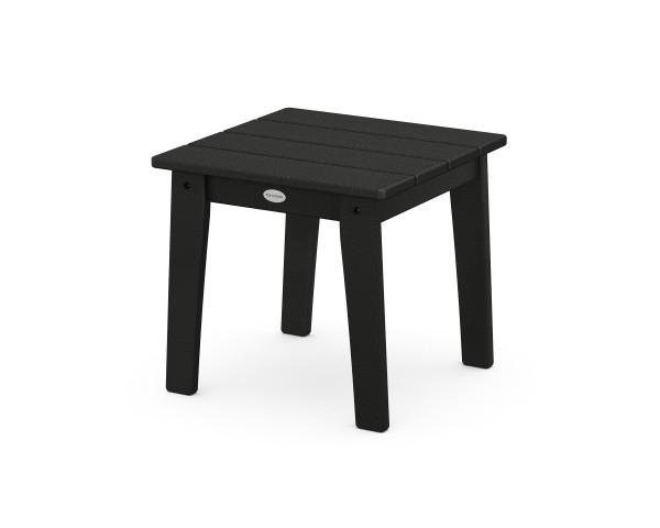 Polywood Black Vineyard Dining Arm Chair - Weather-Resistant Outdoor Furniture for Patio, Garden, and Poolside Use