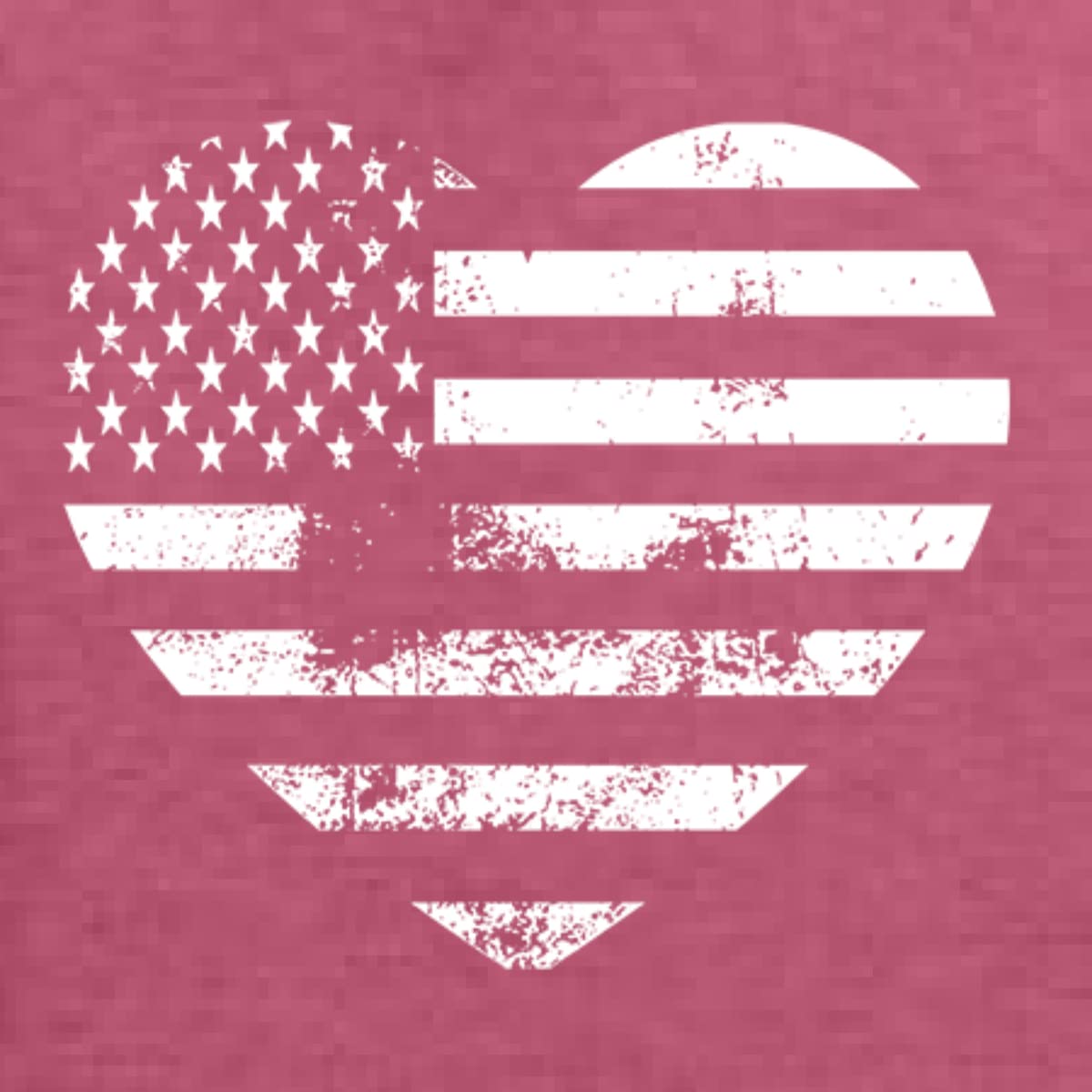 Wild Bobby USA Flag Heart Patriotic Graphic T-Shirt for Men - American Pride Casual Wear for 4th of July, Veterans Day & BBQ Parties