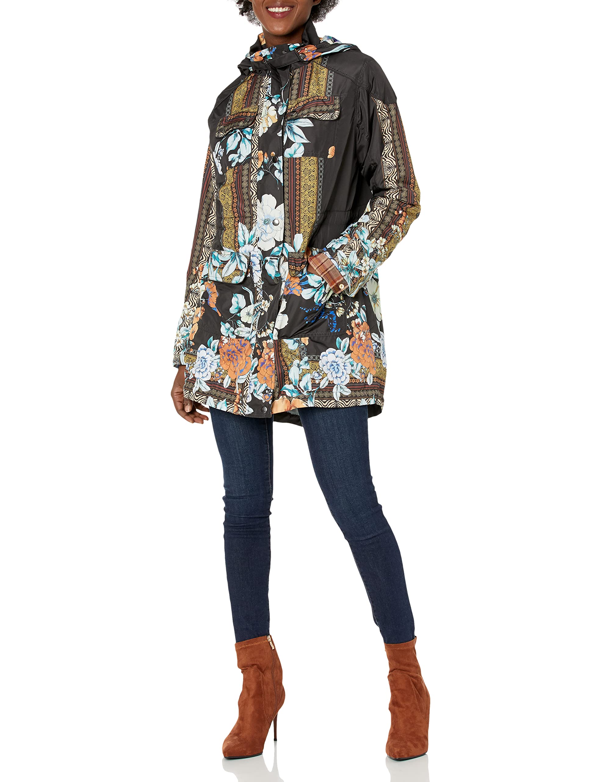 Johnny Was Women's Zip Up Hoodie - Stylish & Comfortable Fleece Pullover for Casual Wear, Lounge & Outdoor Activities