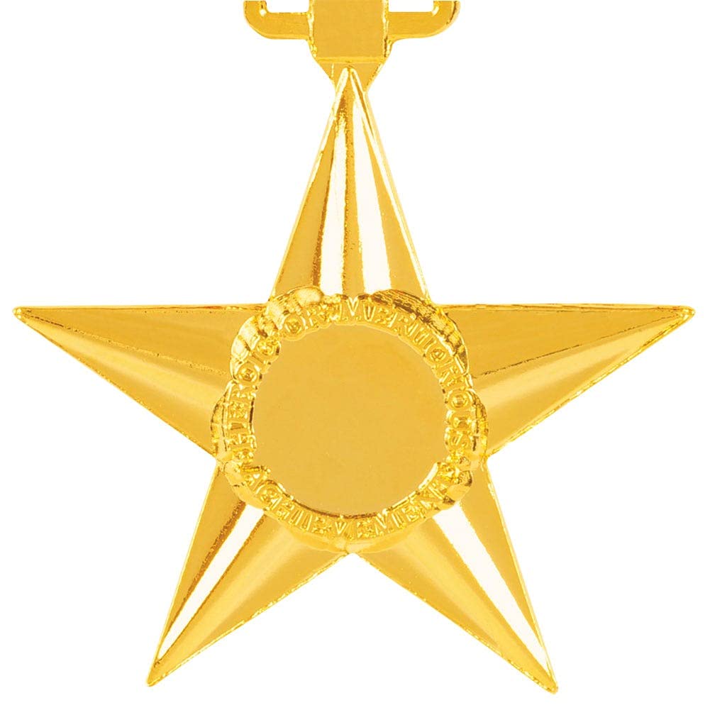 MEDALS OF AMERICA EST. 1976 - Authentic Bronze Star Medal (BSM) with Anodized Finish - Military Awards, Collectibles & Display for Veterans, History Enthusiasts - Perfect for Shadow Boxes, Memorial Displays & Gift Giving