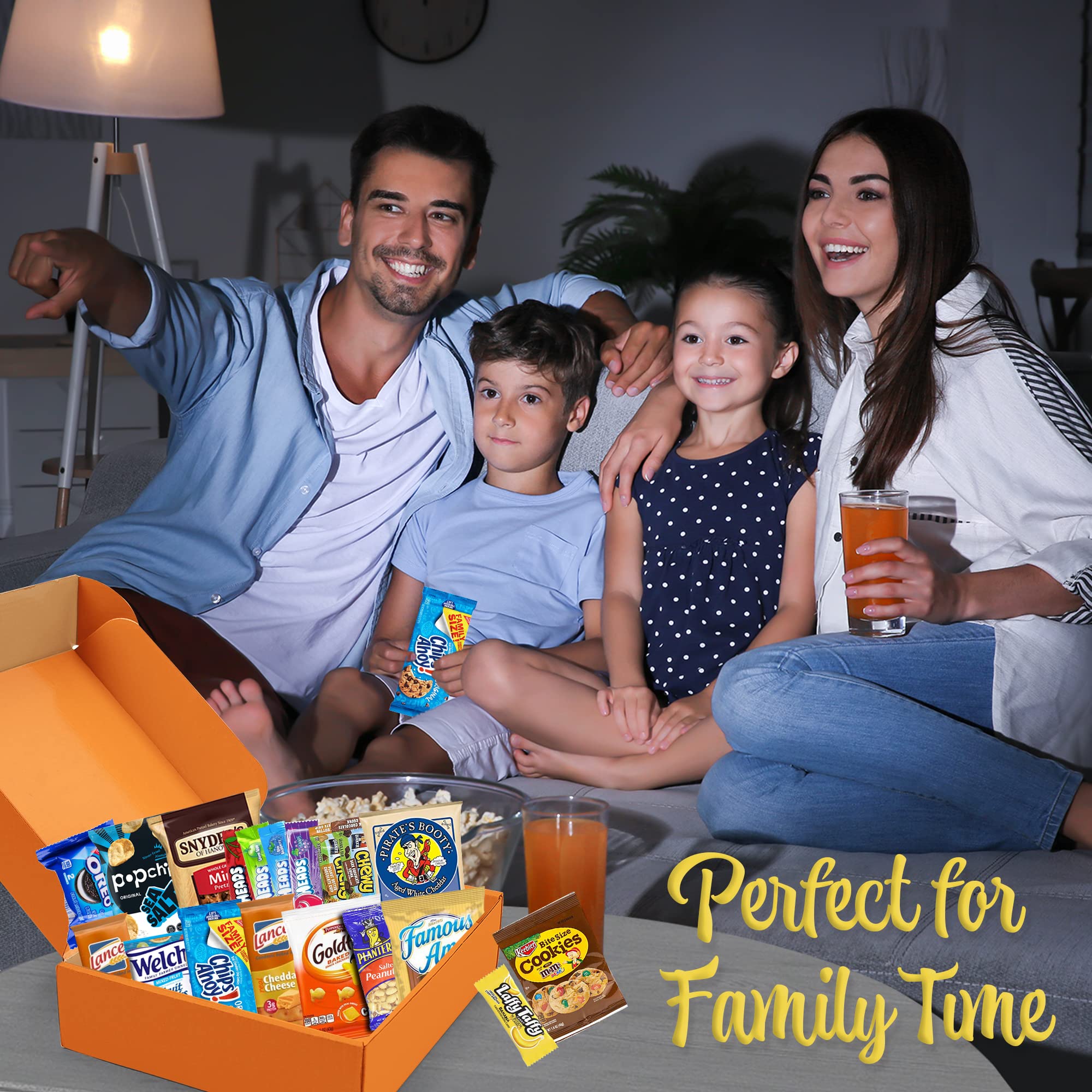 150-Piece Variety Snack Box Care Package - 9+ lbs Bulk Snacks Gift Box for Men, College Students & Military | Perfect for Father's Day, Work, Home & Care Packages | Delicious Assortment of Sweet & Savory Treats