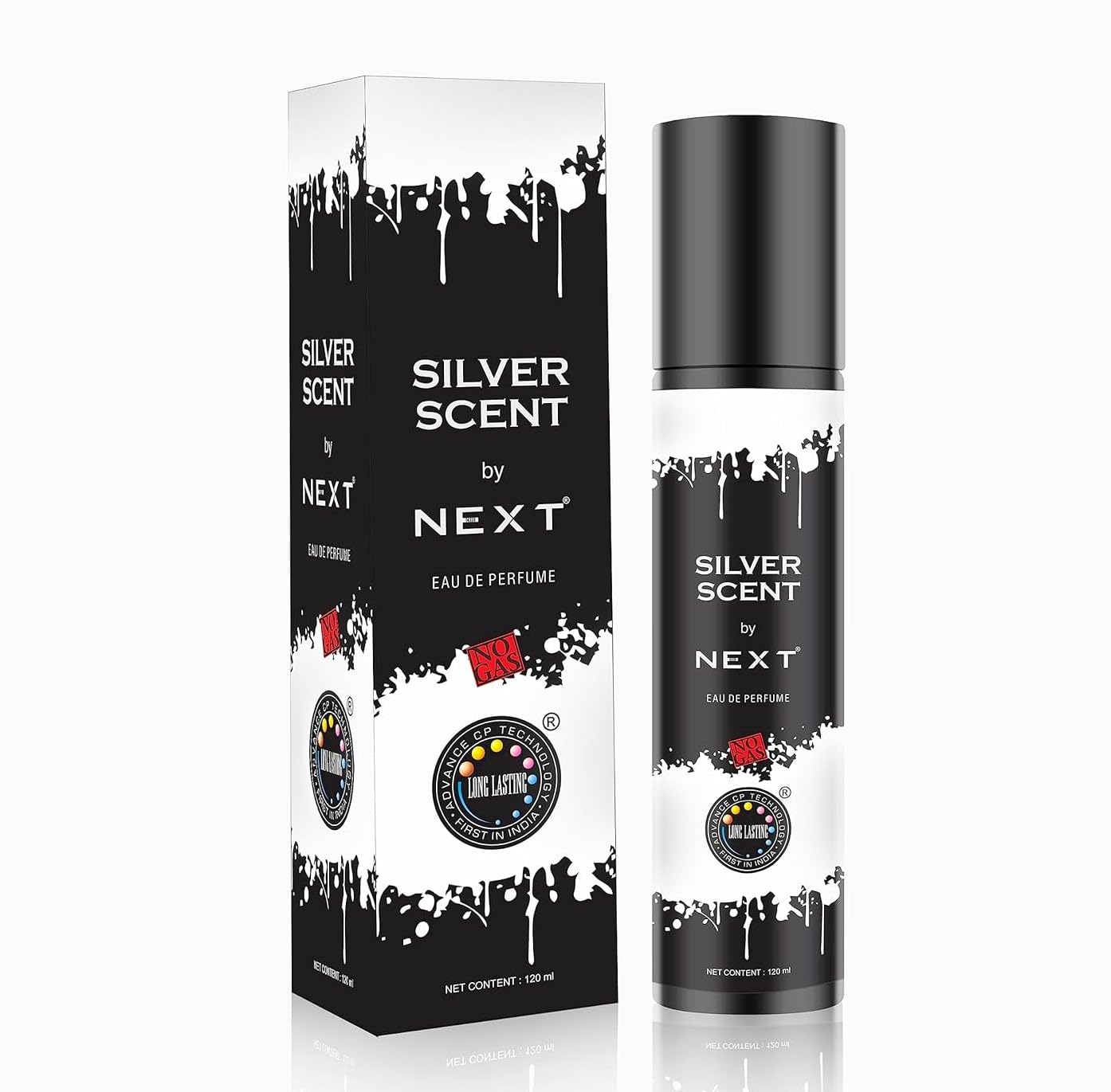 Next Care Silver Scent Oud No Gas Deodorant for Men - 120ml | Long Lasting Fragrance | Alcohol-Free Body Spray | Natural Odor Protection | Perfect for Gym, Office & Daily Use