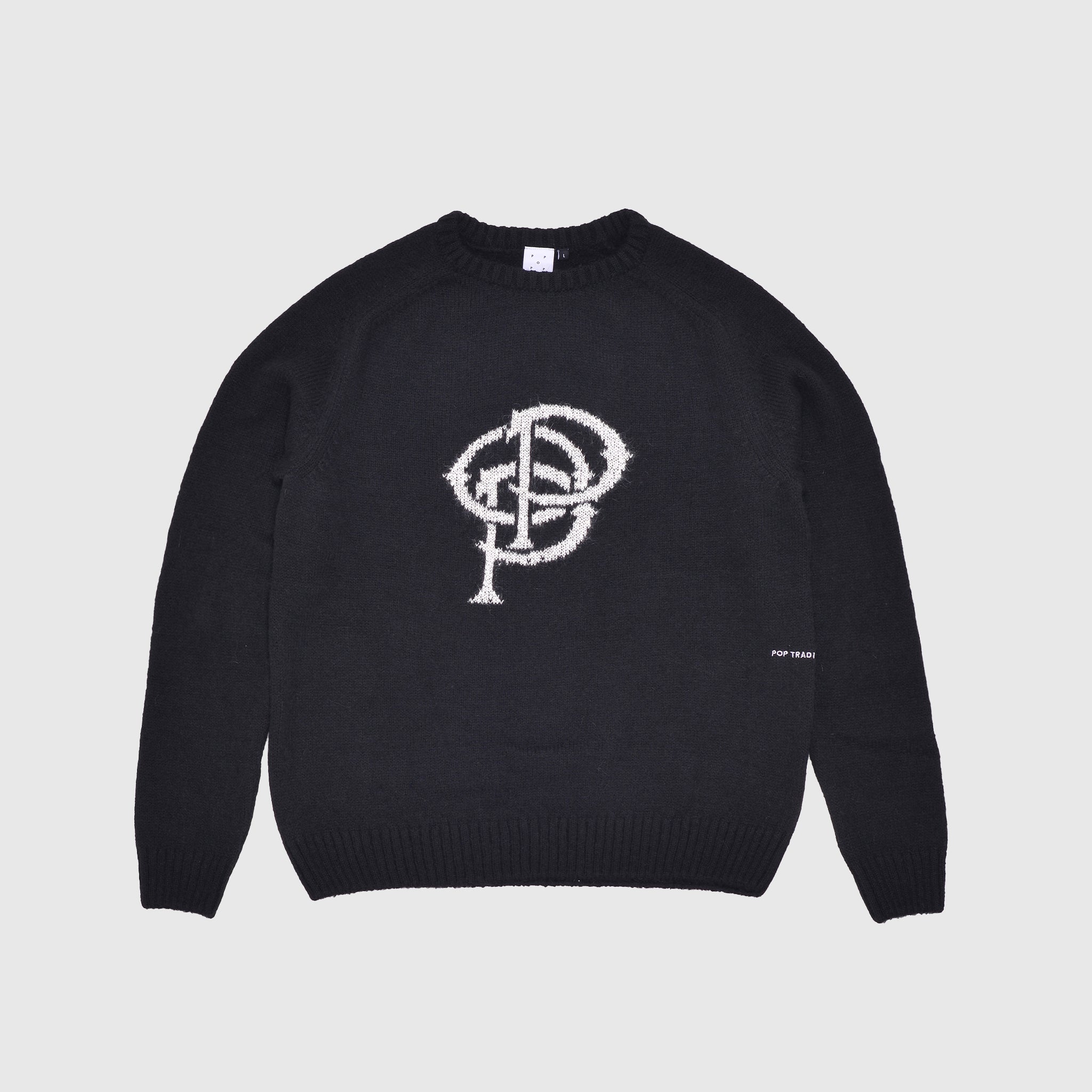 Custom Initials Knitted Crewneck Sweater - Personalized Monogram Pullover for Men & Women - Cozy Winter Fashion for Casual Outings & Holiday Gatherings