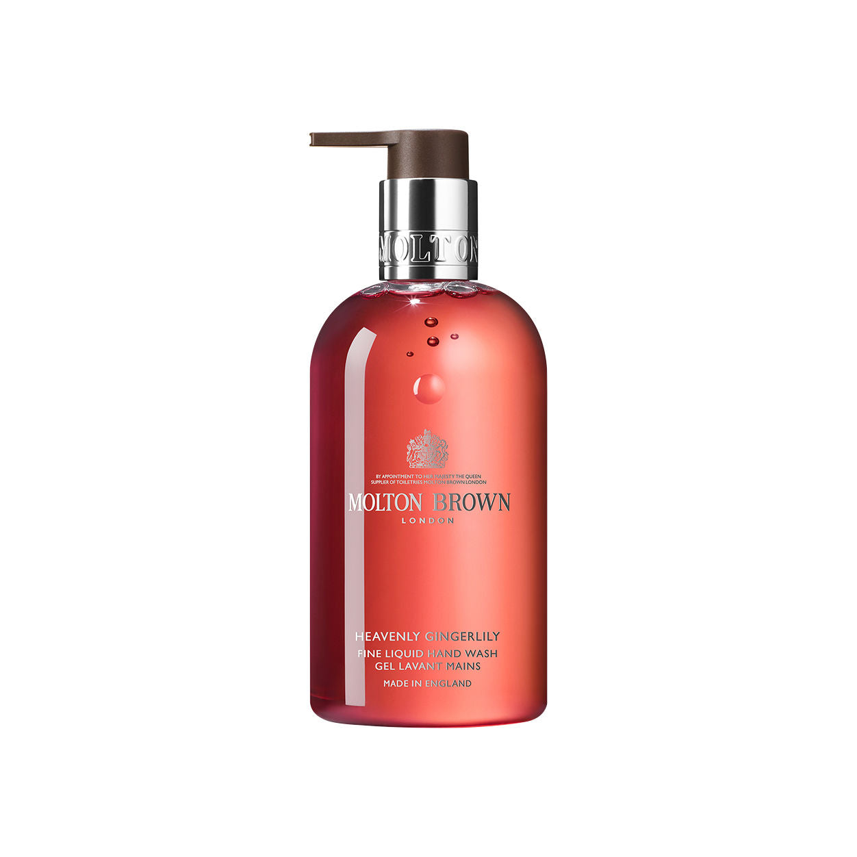 Heavenly Gingerlily Luxury Liquid Hand Soap - Refreshing & Moisturizing - Perfect for Bathroom, Kitchen & Guest Washrooms