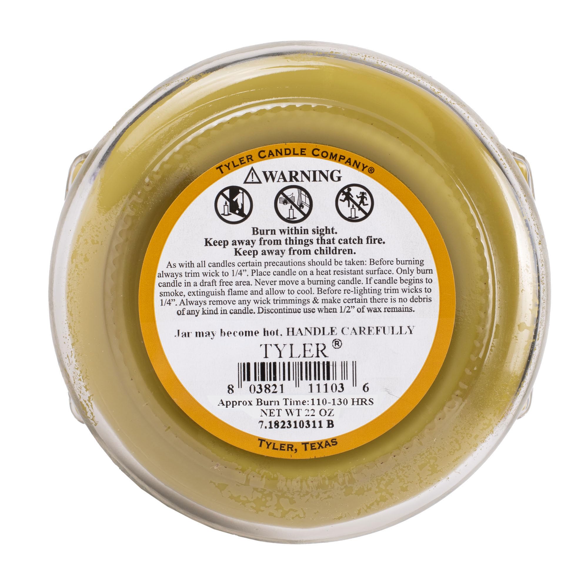 Tyler Candle Company 22oz Signature Scented Candle - Long Lasting Aromatherapy for Home, Office & Relaxation