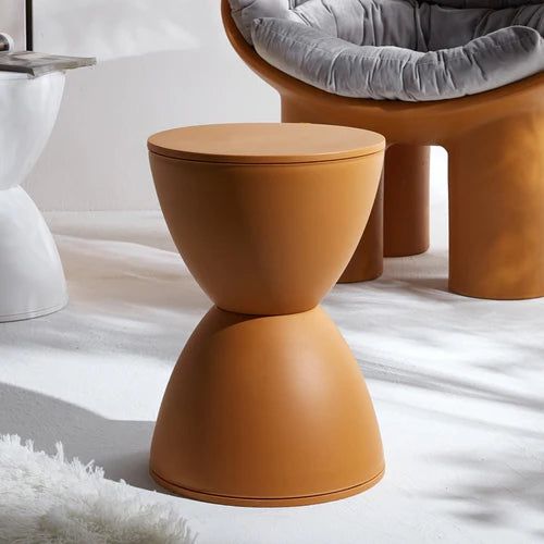 Modern Minimalist Stool - Sleek Designer Bar Stool for Kitchen, Dining Room & Home Decor - Aesthetic & Functional Seating for Small Spaces