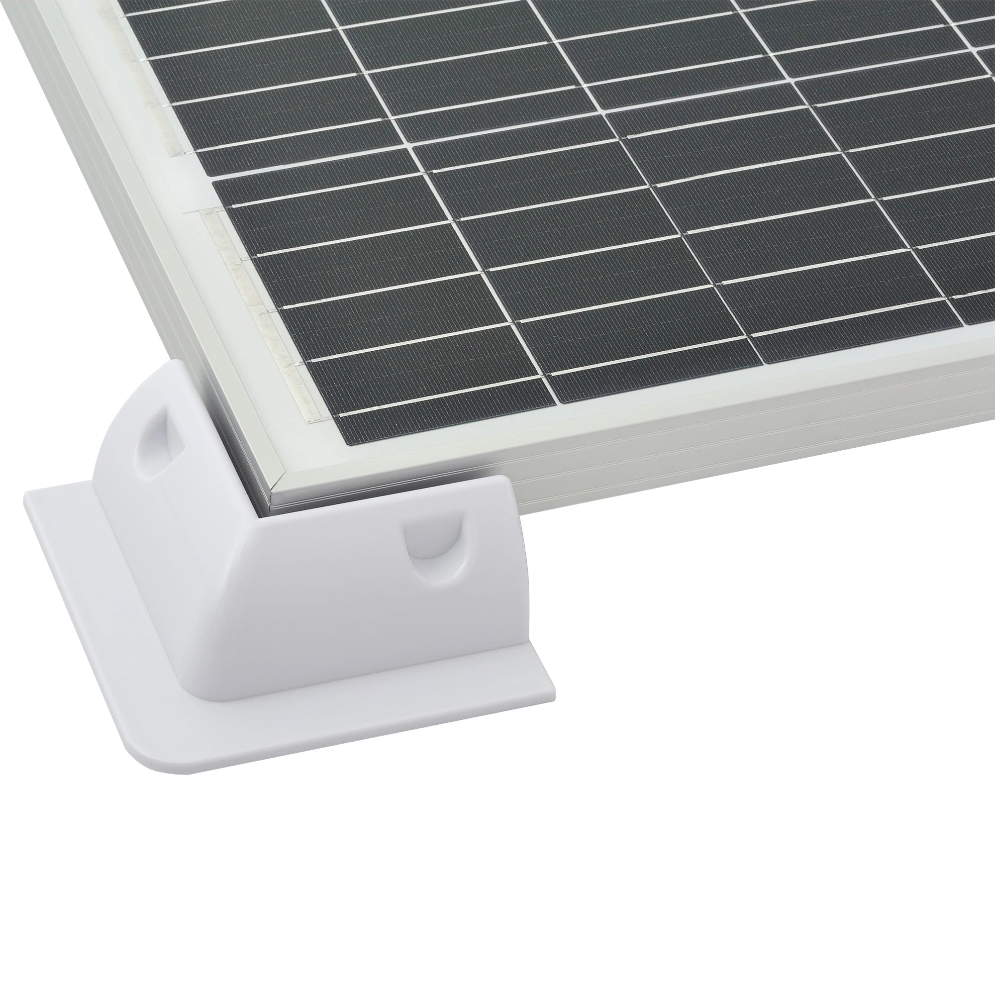 Rich Solar Corner Bracket Mount Set of 6 - Heavy Duty Aluminum Solar Panel Mounting Brackets for RV, Boat & Off-Grid Systems - Perfect for Solar Panel Installation & Secure Mounting