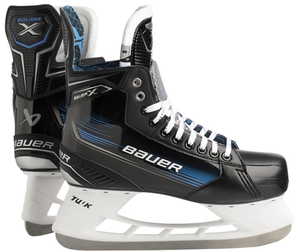 Bauer X Ice Hockey Skates for Men - Senior Level Performance Skates for Competitive Play & Training on Ice