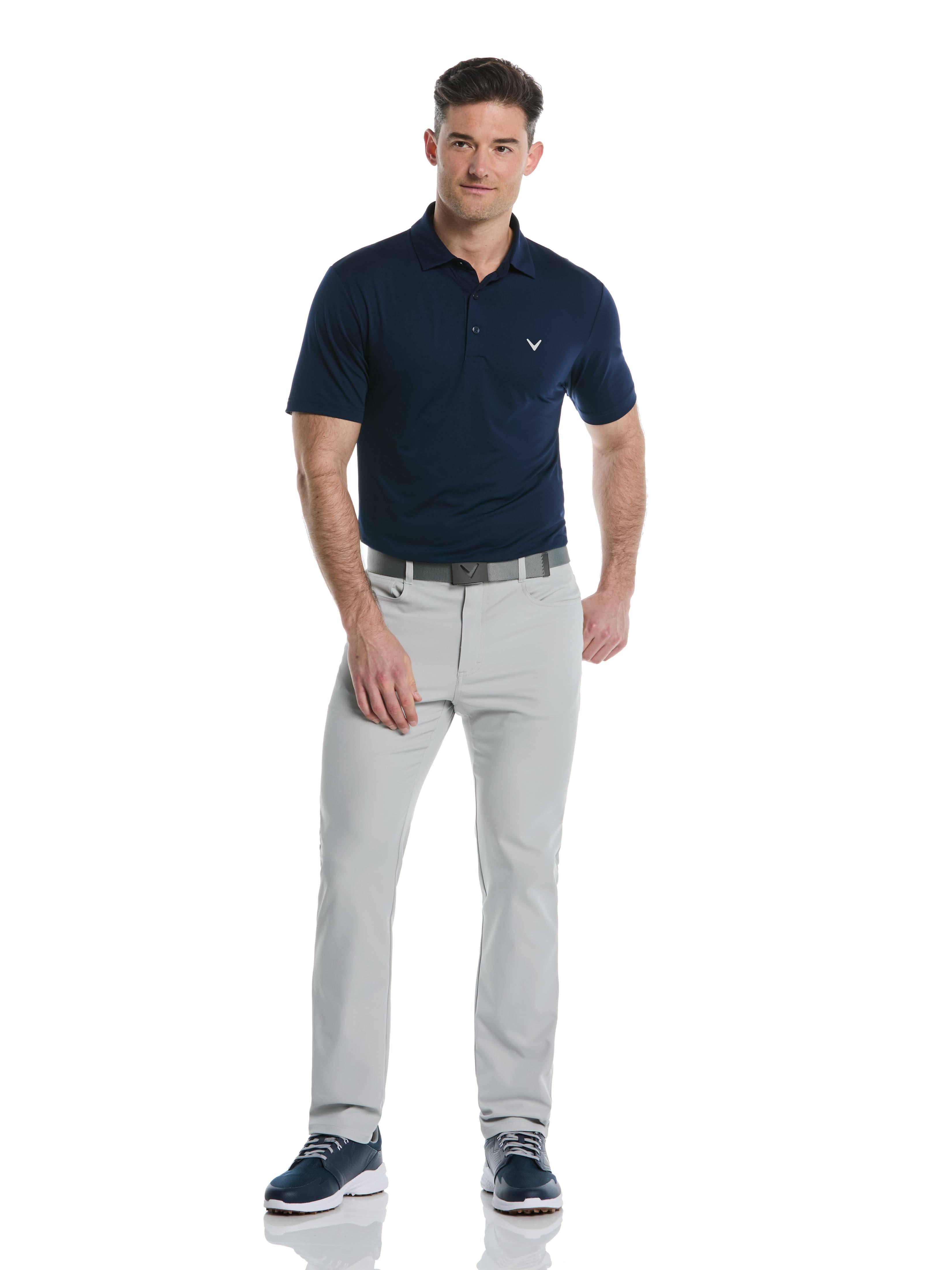 Men's Sorona® Stretch 5-Pocket Comfort Pants - Lightweight, Breathable & Flexible for Work, Travel & Casual Wear