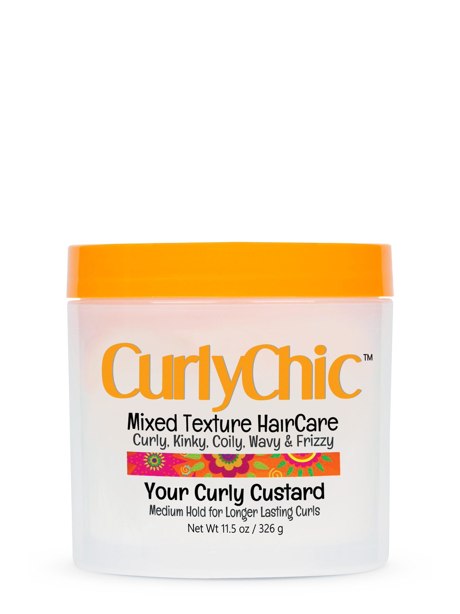 Your Curly Custard - Natural Hair Styling Cream for Curly & Wavy Hair - Hydrating & Frizz Control - Perfect for Daily Styling & Defining Curls