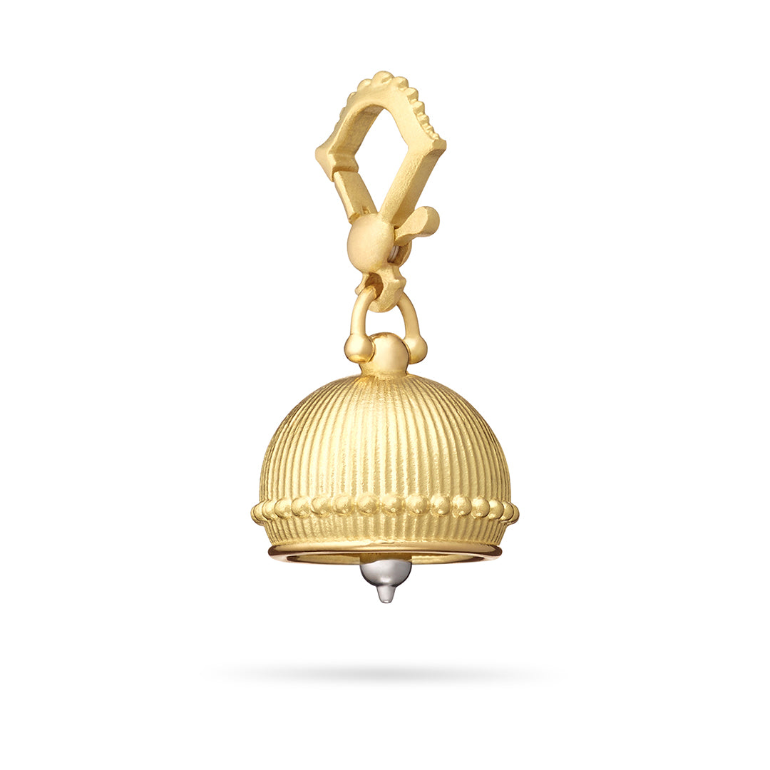 Paul Morelli Linea Meditation Bell - Handcrafted Brass Singing Bowl for Mindfulness, Yoga & Relaxation - Perfect for Meditation, Stress Relief & Home Decor