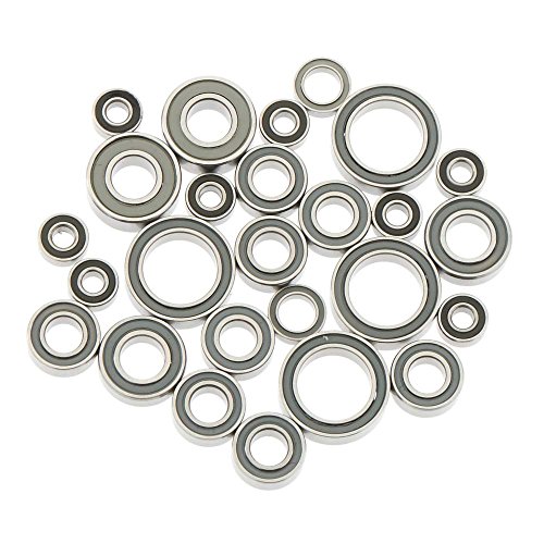 Team Associated B5M High-Performance Ceramic Ball Bearings for RC Cars - Durable & Smooth Racing Upgrade for Off-Road Bashing and Competitive Drifting