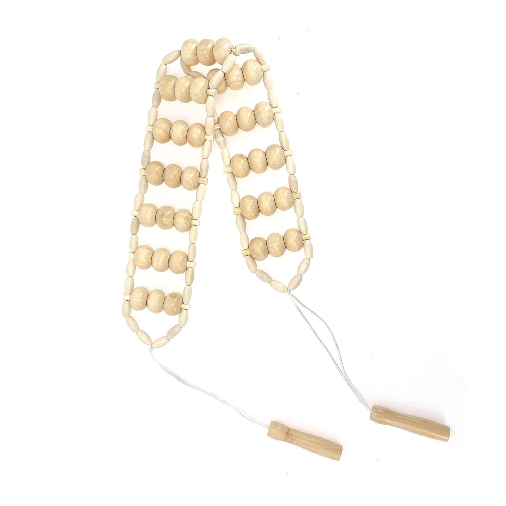 Wooden Massage Roller for Lymphatic Drainage & Therapy - Relax at Home