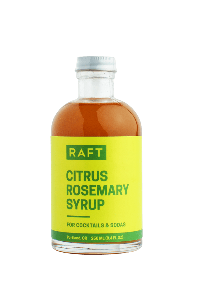 Organic Citrus Rosemary Syrup for Cocktails & Mocktails | Refreshing Flavor Enhancer for Drinks, Desserts & Cooking | Vegan, Non-GMO, Gluten-Free | Perfect for Summer Beverages & Gourmet Recipes