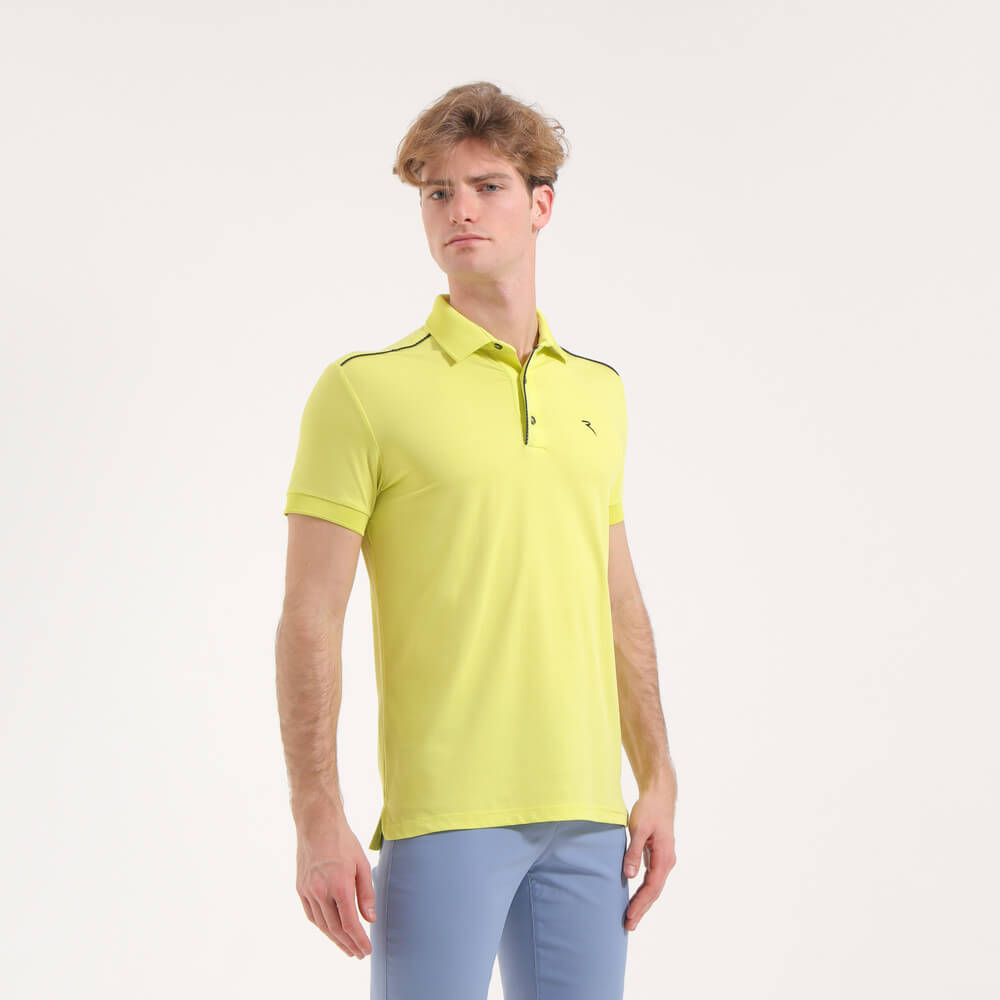Audience Light HD Jersey Sunblock Polo Shirt - UPF 50+ UV Protection, Breathable & Quick-Dry for Men - Perfect for Golf, Tennis & Outdoor Activities