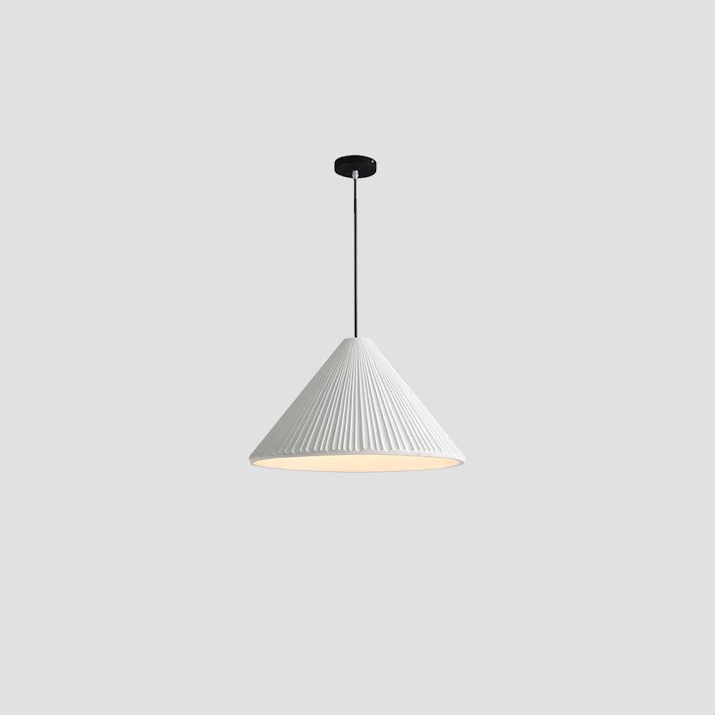 Handmade Resin Pendant Lamp with Hat Design - Boho Chic Ceiling Light for Living Room, Bedroom & Dining Room Decor