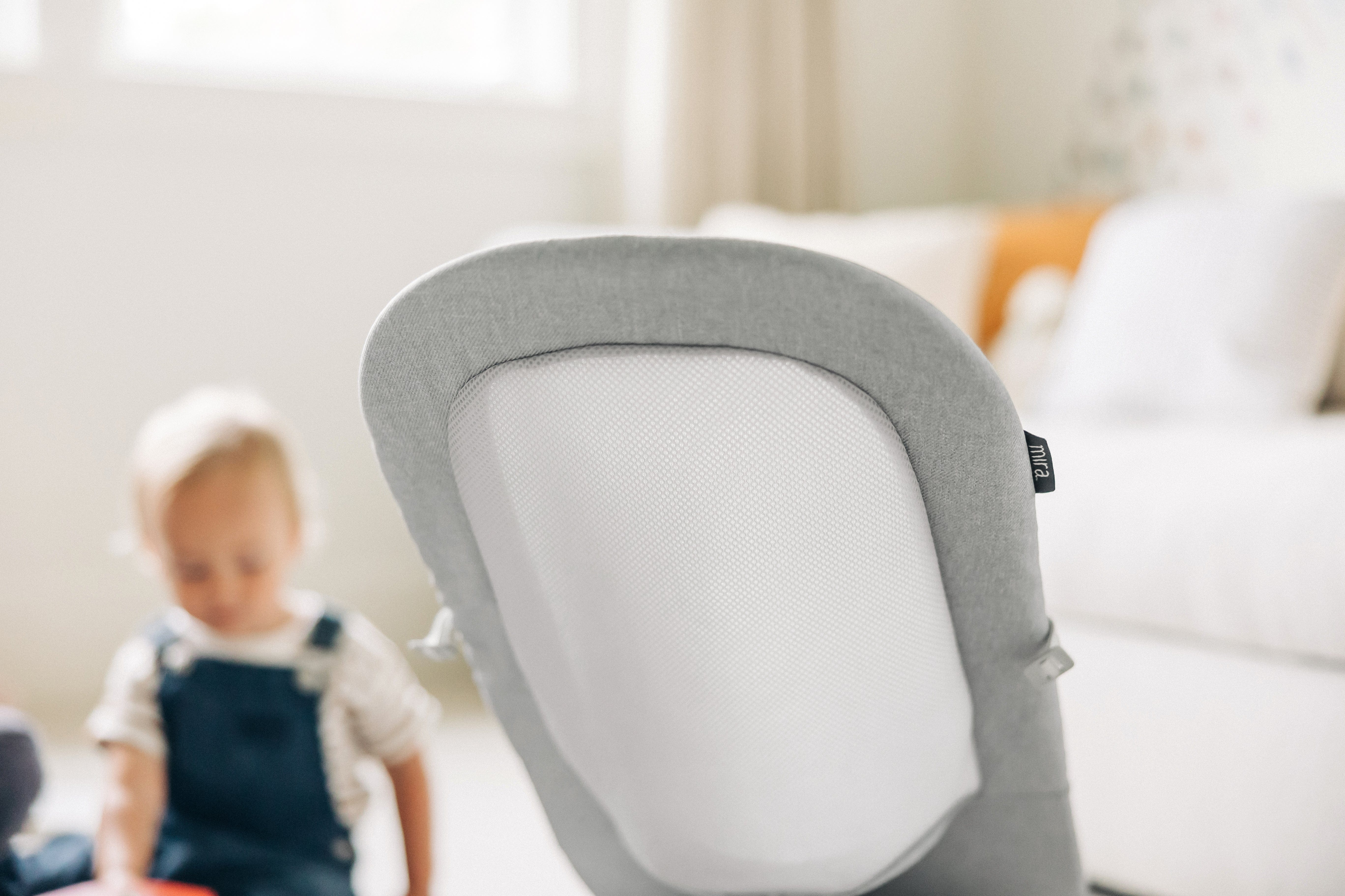 Uppababy Mira 2-in-1 Baby Bouncer and Seat - Convertible Infant Lounger for Playtime & Relaxation | Perfect for Nursery, Living Room & Travel