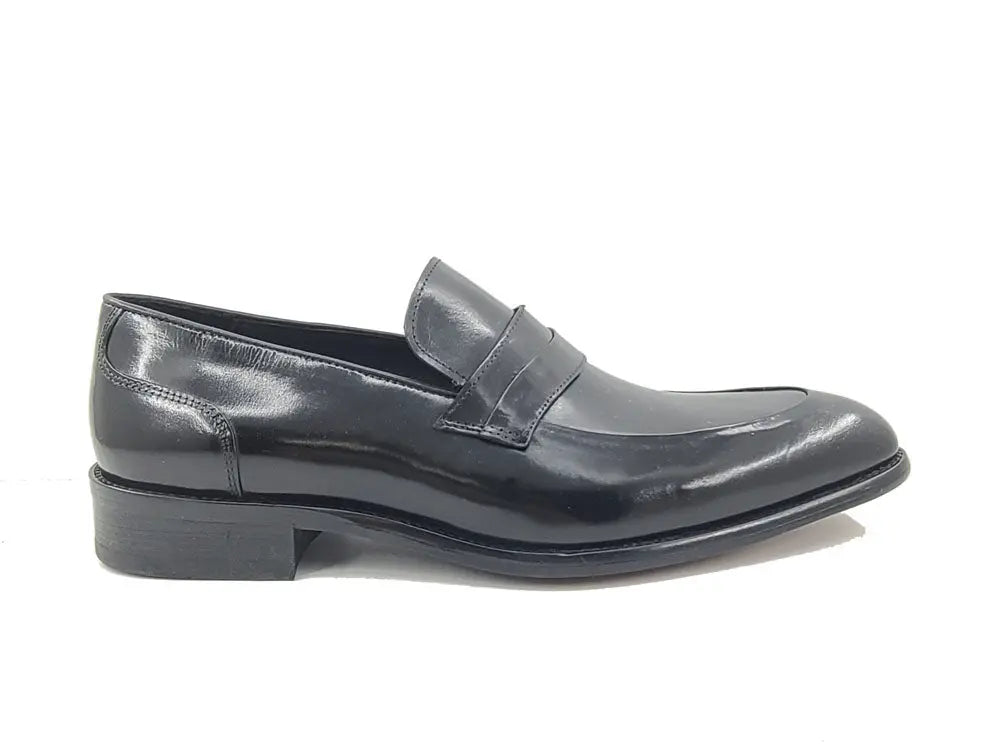 Premium Genuine Calfskin Penny Loafers - Classic & Comfortable Men's Slip-On Shoes for Business, Office & Casual Wear