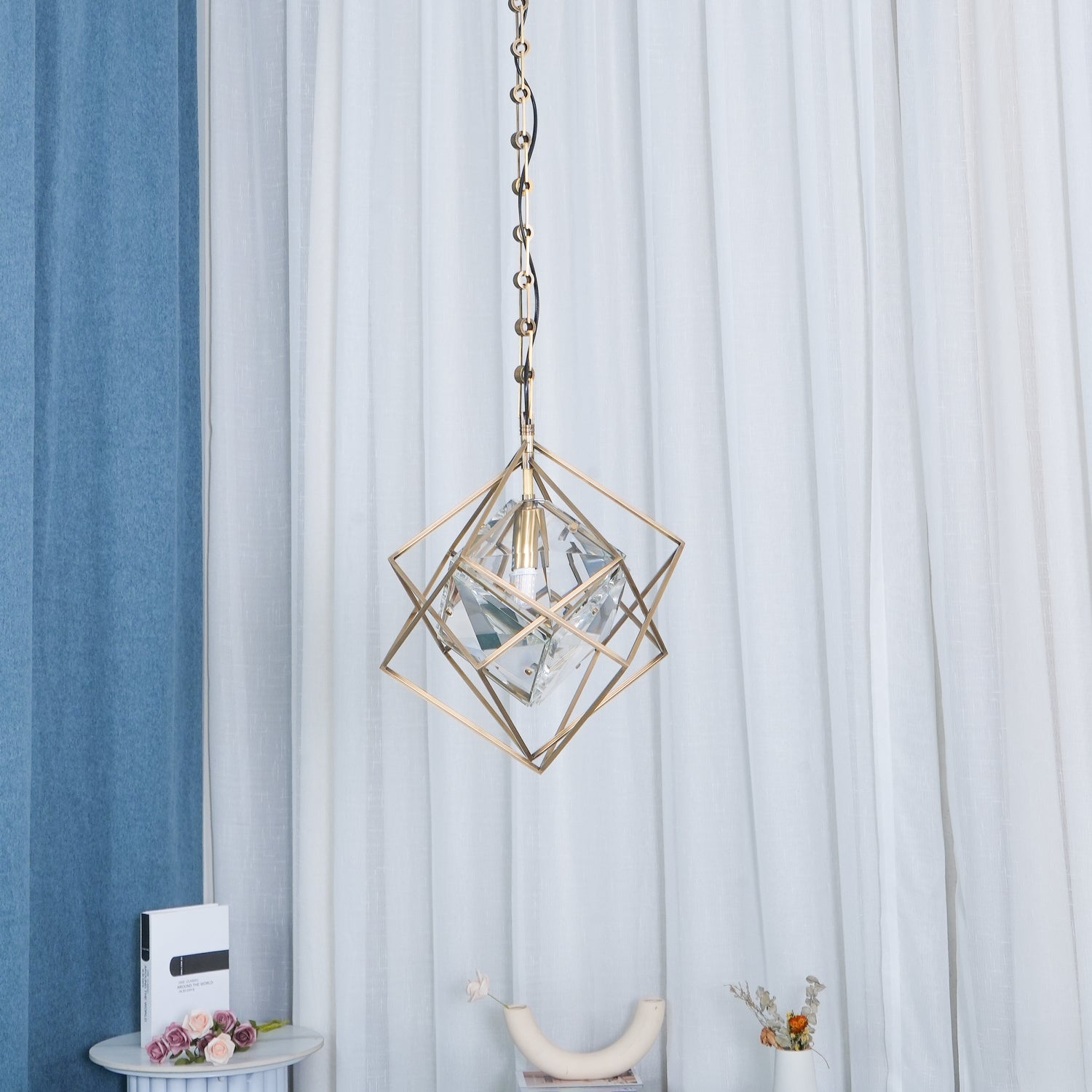 Modern Epic Pendant Light Fixture - Adjustable Hanging Chandelier for Kitchen Island, Dining Room & Bedroom Lighting