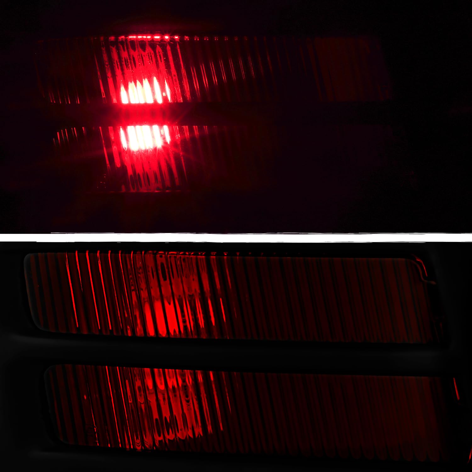 AKKON Black Smoke LED Tail Lights Brake Lamps Replacement for 2009-2018 Ram 1500 2500 3500 Pickup Trucks - Durable & Stylish Upgrade for Night Driving & Off-Road Adventures