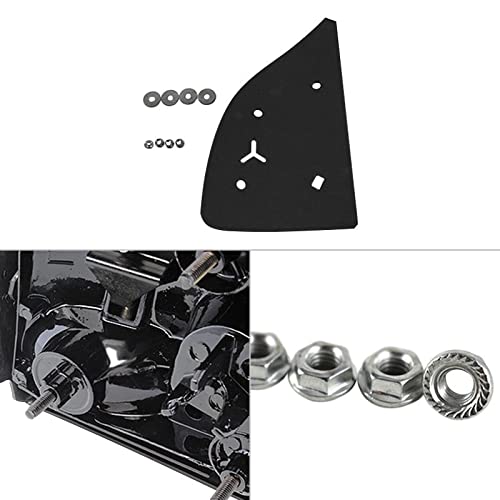 Xtune Adjustable Wall Mirror - Manual Tilt & Swivel Design for Home, Gym, or Salon (MIR-FDSD99S-MA-L) - Perfect for Vanity, Fitness, and Makeup Areas