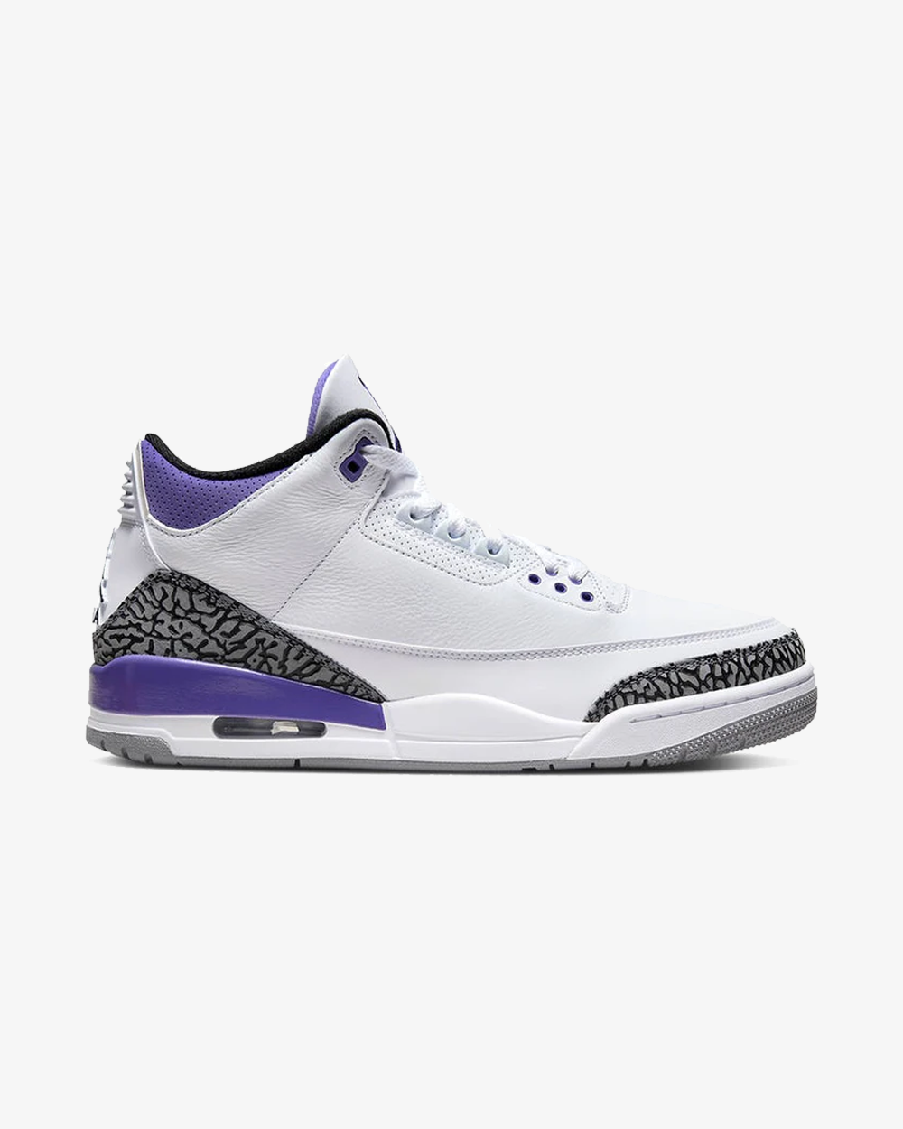 Nike Air Jordan 3 Retro Dark Iris - Men's Basketball Shoes for Casual Wear & Street Style