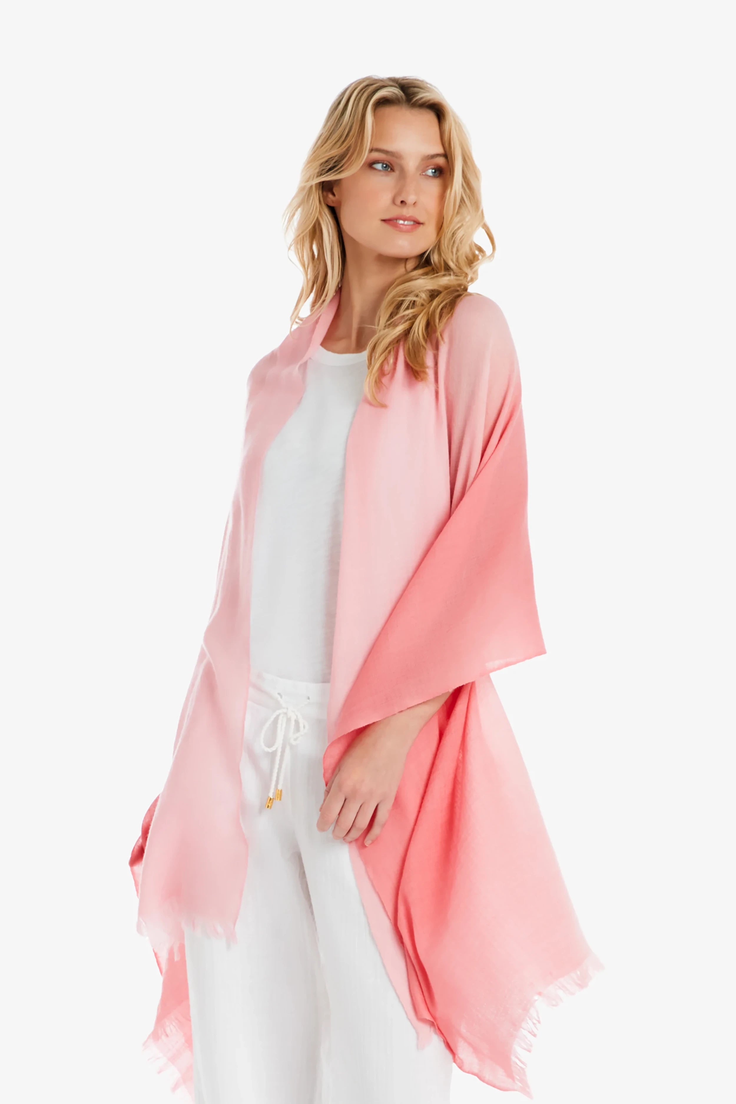 Essential Wrap Scarf - Soft Petal Pink Shawl for Women | Perfect for Fall, Winter & Everyday Outfits