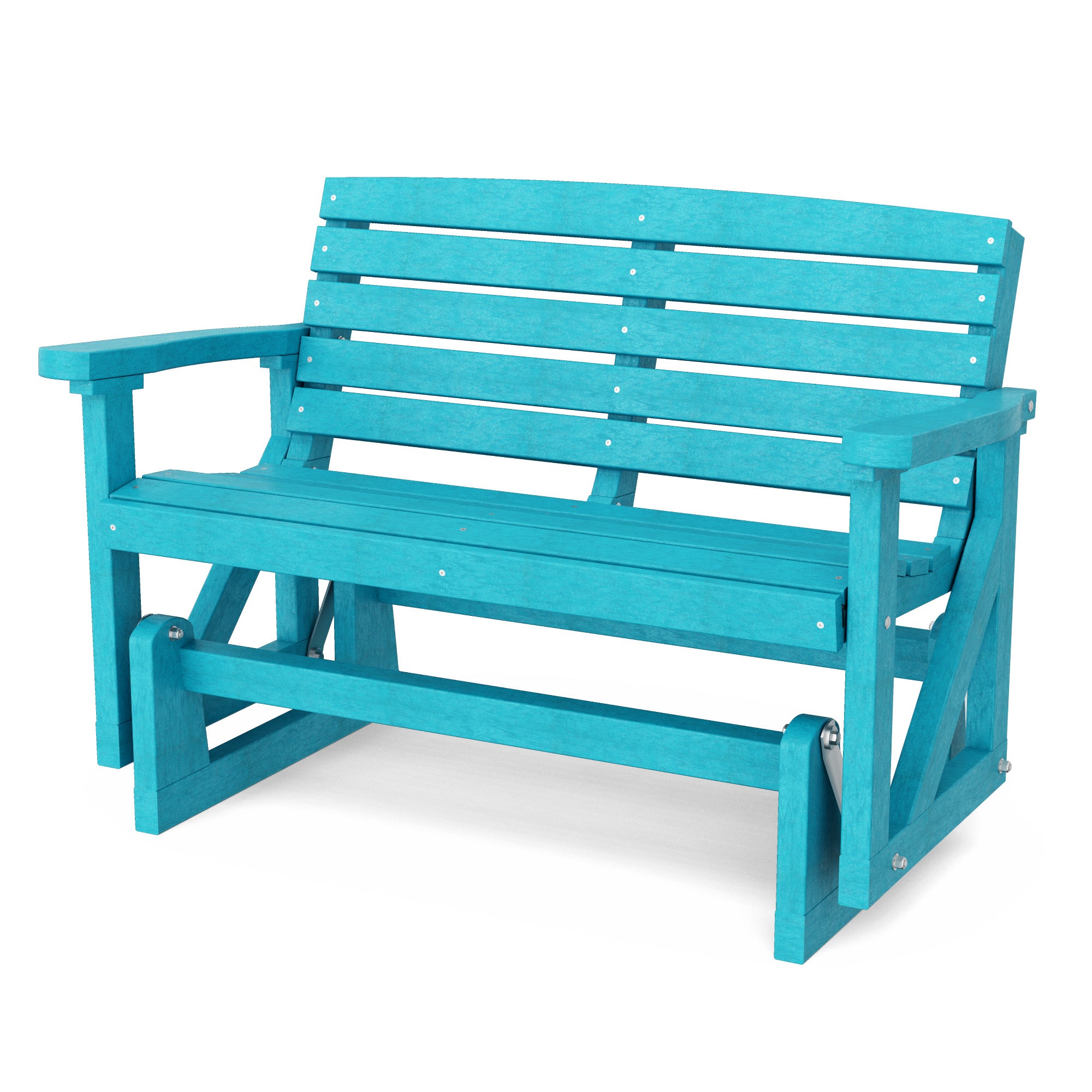 Classic Double Glider Swing Set - Heavy Duty Outdoor Porch Swing for Backyard, Garden & Patio - Perfect for Relaxing, Lounging & Family Bonding Time