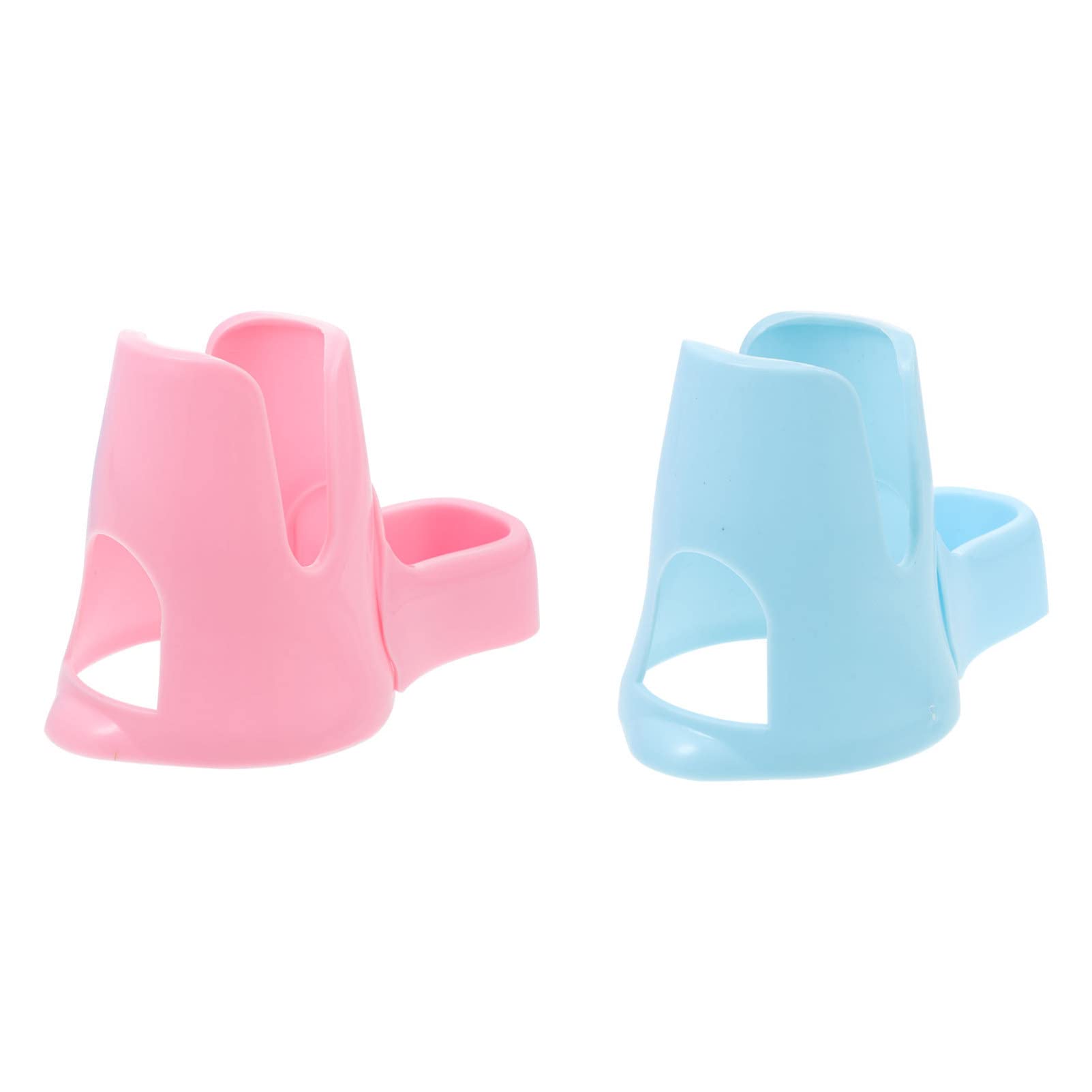 Balacoo 2-Pack Kettle Stand Water Dispenser - Small Animal Drinking Bottle Holder for Hamsters, Rabbits, Guinea Pigs - Plastic Cage Water Fountain Container (Perfect for Pet Cages, Small Animal Habitats & Travel Use)