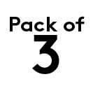 Pack of 3
