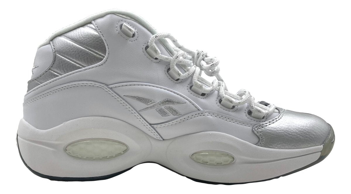 Authentic Allen Iverson Signed Reebok Question Mid Anniversary Basketball Shoe - Philadelphia 76ers JSA Certified - Perfect for Collectors & Sports Memorabilia Displays