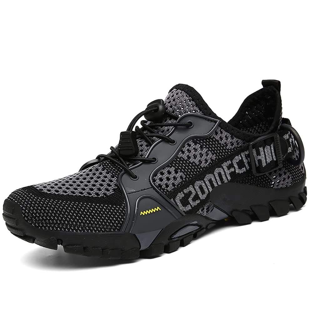 **Men's & Women's Water Shoes - Quick-Drying Aqua Shoes for Hiking, Beach, Travel, Trekking & Walking | Lightweight Outdoor Sneakers for Swimming, Surfing & Water Sports**