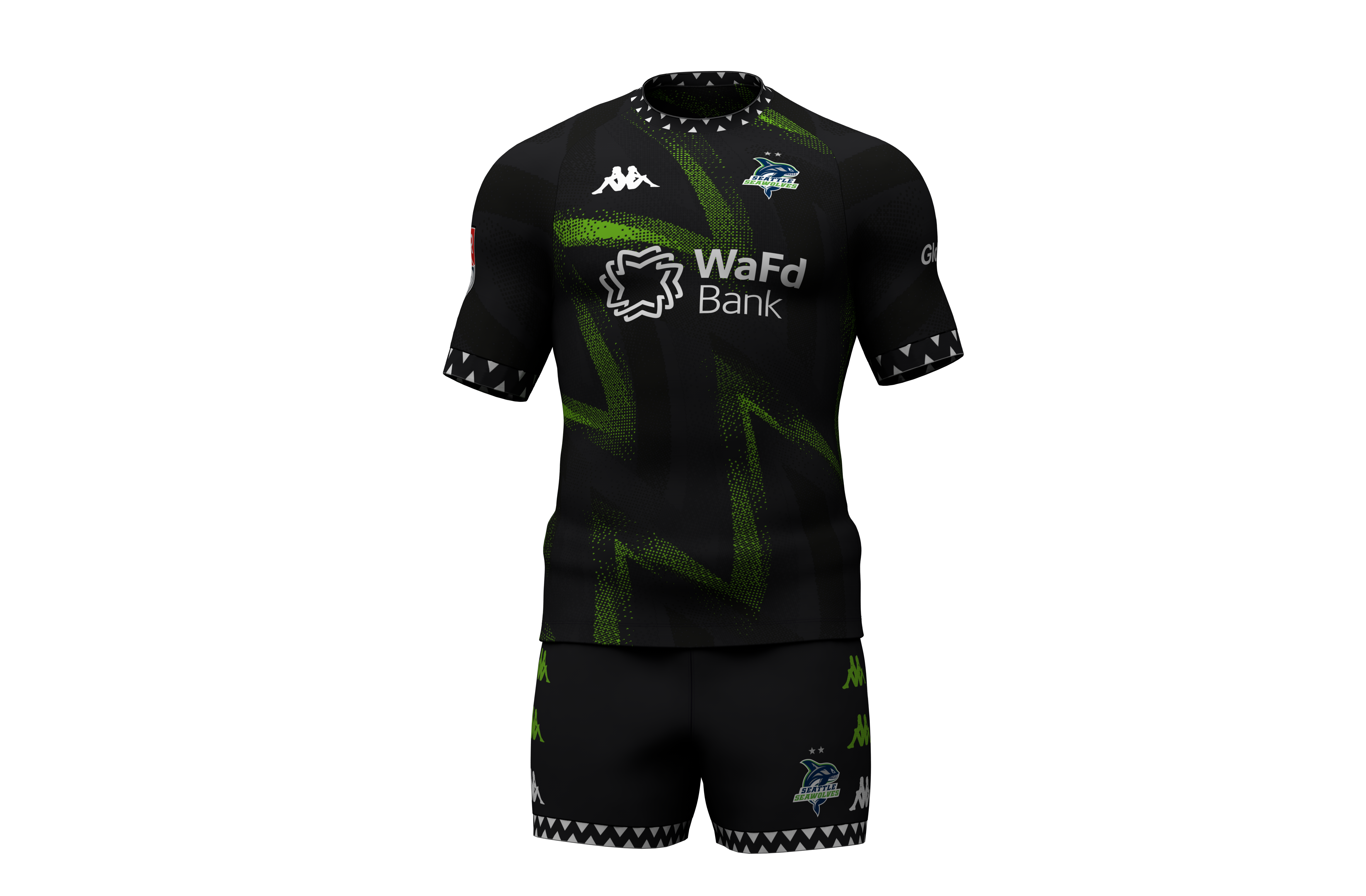 2024 Seattle Seawolves Women's Home Rugby Jersey - Official Team Apparel for Fans & Players - Perfect for Game Day, Sports Events & Rugby Enthusiasts