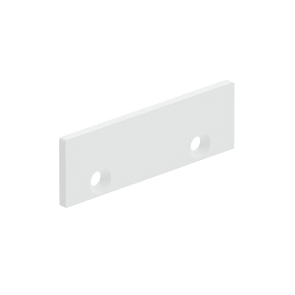 Aluminum Handrail End Plate 70x23mm - VISOR Balustrade Accessory for Staircase & Railing Safety