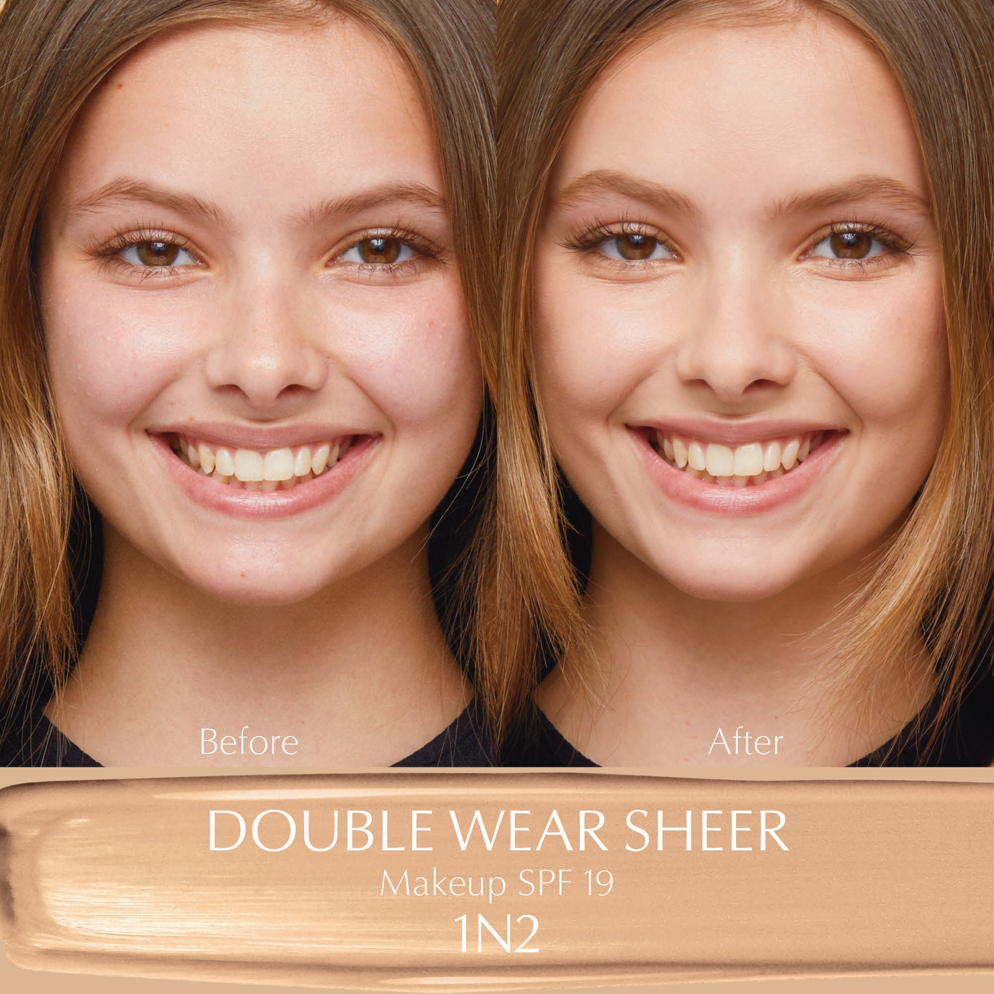 Estee Lauder Double Wear Sheer Long Wear Foundation - Oil-Free, 24-Hour Wear, Natural Matte Finish for Flawless Coverage | Perfect for Everyday Makeup, Special Occasions & Professional Use