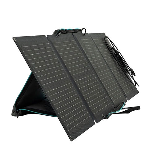 EcoFlow 110W Portable Solar Panel - Lightweight Foldable Solar Charger for Camping, RV, Emergency Power & Outdoor Adventures | High-Efficiency Solar Power Generator for Phones, Laptops & Devices