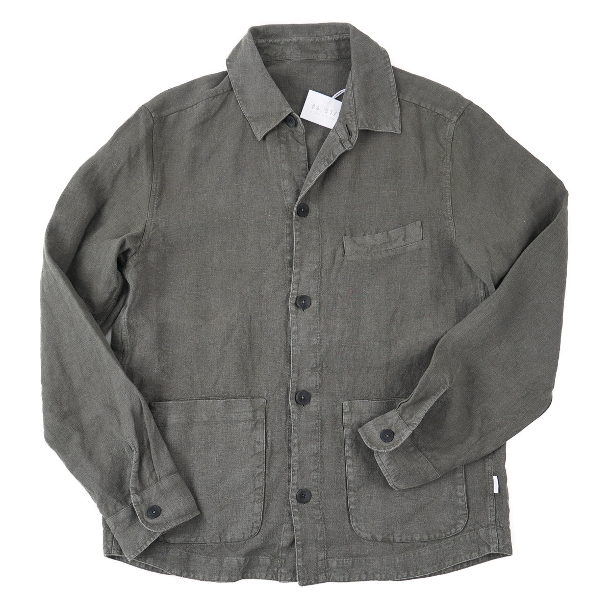 04651 / Women's Lightweight Unlined Linen Jacket - Breathable Summer Travel Blazer for Casual Outfits & Beach Cover-Up