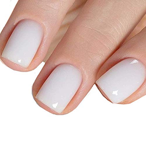 milky white