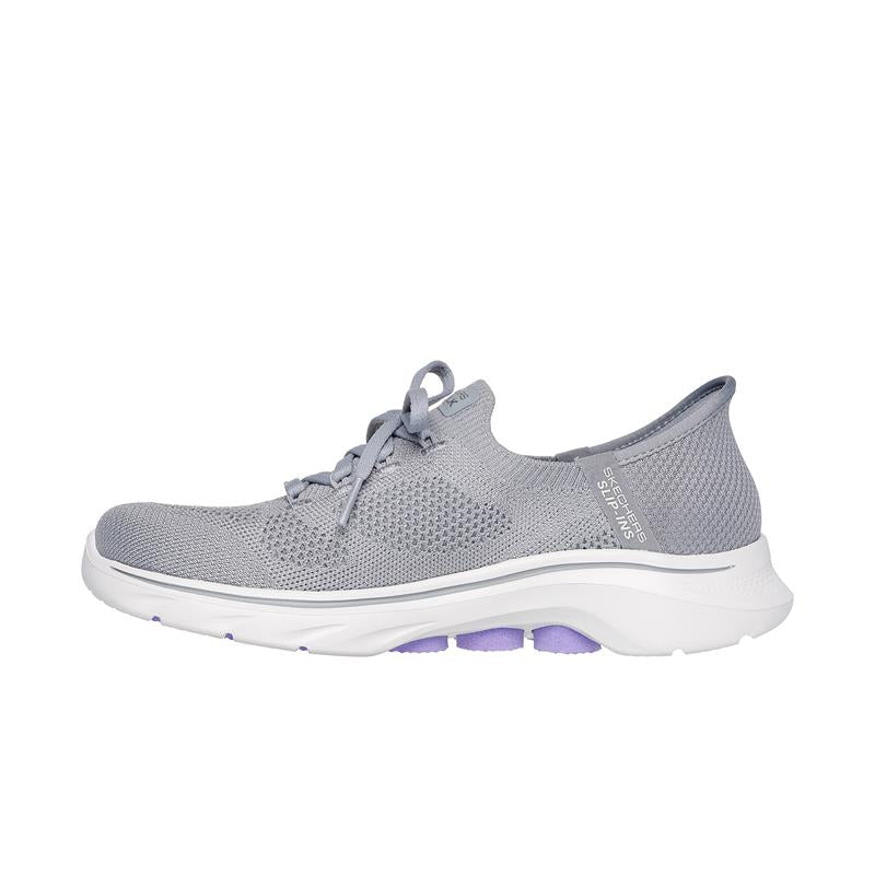 Skechers Women's Go Walk 7 Slip-On Walking Shoes - Comfortable & Lightweight Sneakers for Walking, Travel & Everyday Wear - Style 125213/GYLV