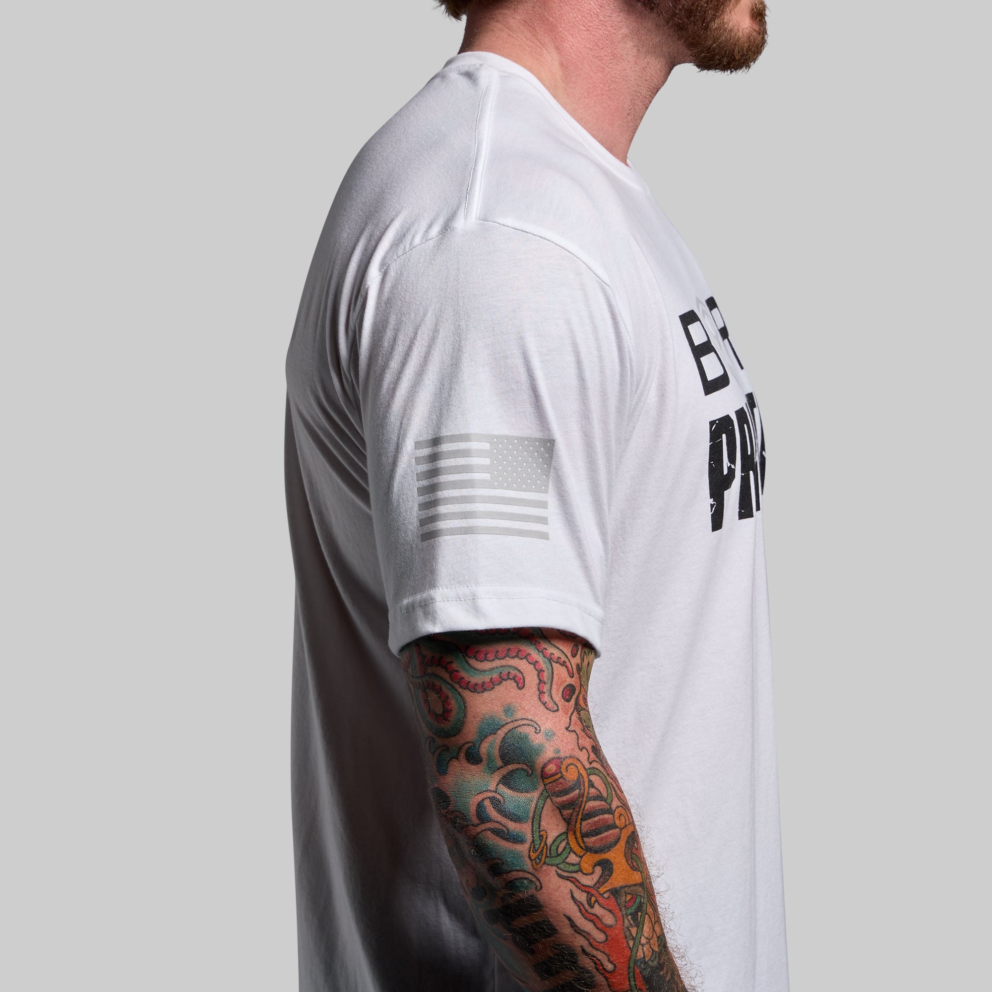 Brand Tee - Premium Cotton T-Shirt for Men & Women (White) - Perfect for Casual Wear, Street Style & Everyday Outfits