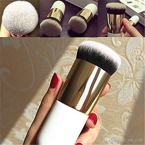 AVTY Professional Makeup Brush Set - 3 Piece Foundation Brush, Oval Brush & Beauty Blender Sponge for Flawless Makeup Application | Perfect for Contouring, Blending & Liquid/ Powder Foundation