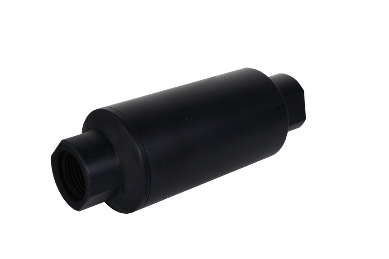 Aeromotive AN 10 Inline Fuel Filter with 10 Micron Microglass Element - High Performance Fuel Filtration for Racing, Marine & Automotive Applications