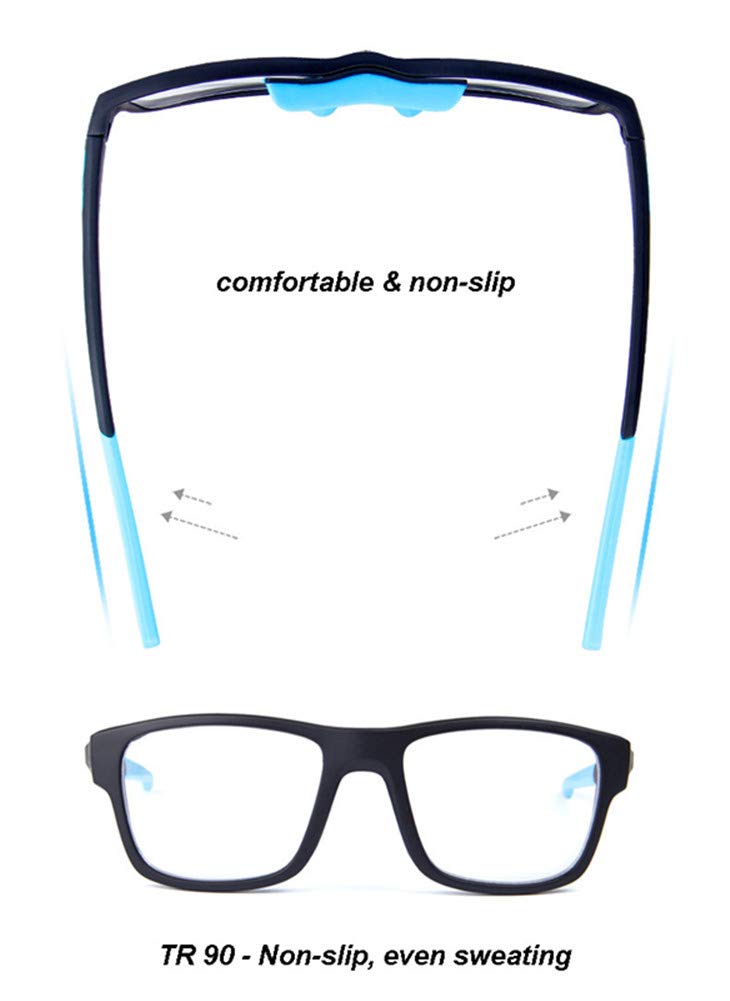 Best Sports Goggles for Men - Protective Safety Glasses for Basketball, Cycling & Outdoor Activities - Anti-Fog Impact Resistant Eyewear