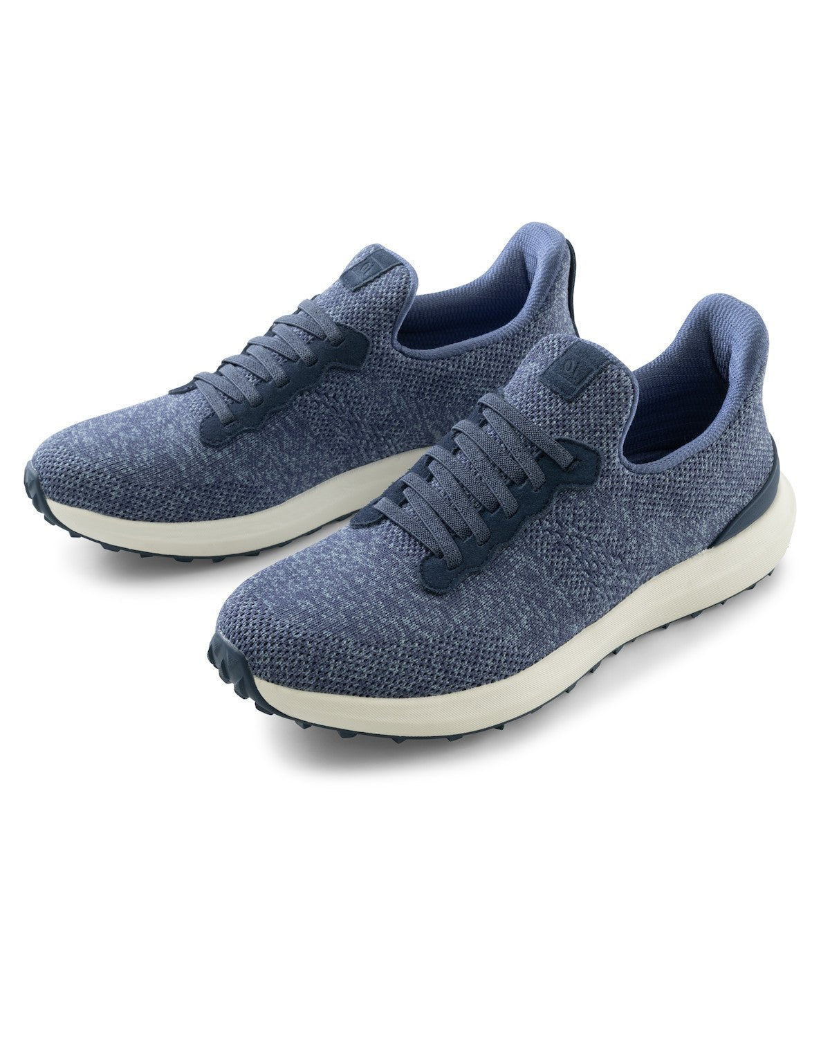 Johnnie O Knit Range Runner 2.0 Sneakers for Men - Lightweight Comfortable Running Shoes in Indigo Blue | Perfect for Jogging, Gym Workouts & Casual Wear