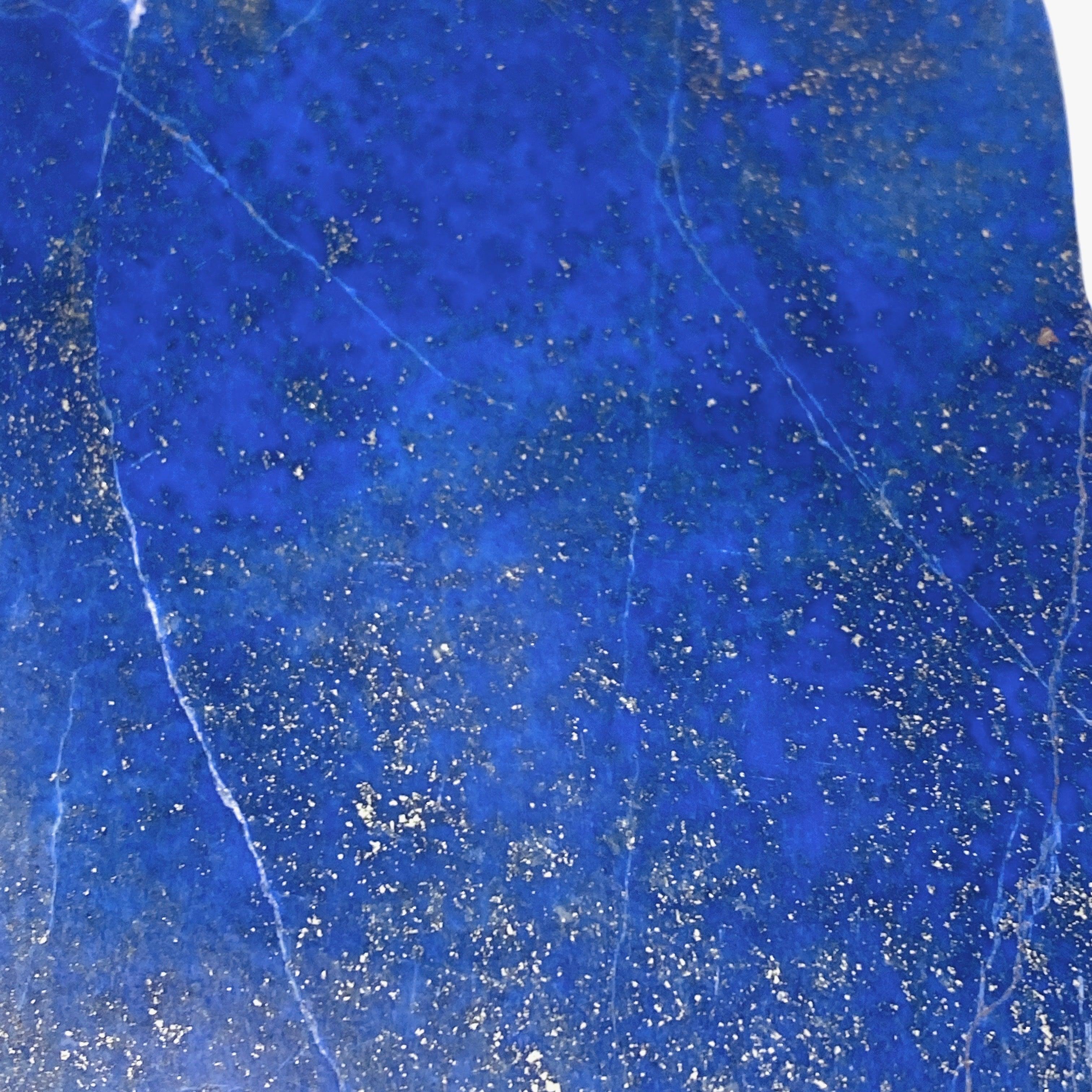 Natural Lapis Lazuli Freeform Stone LLF 01 - Healing Crystal for Meditation, Jewelry Making & Home Decor