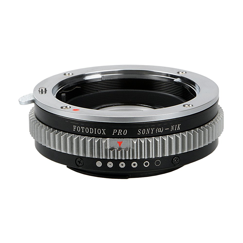 Fotodiox Pro Lens Mount Adapter - Sony A-Mount & Minolta AF to Nikon F-Mount Camera Adapter - Perfect for Photography, Videography & Professional Shooting