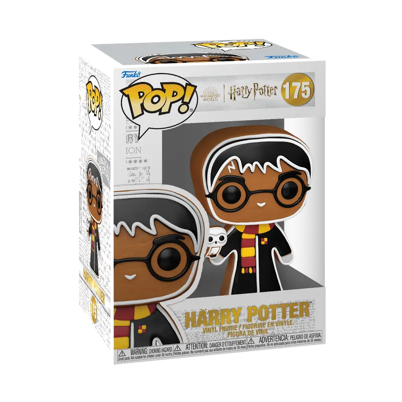 Funko POP! Harry Potter Gingerbread Figure - Collectible Vinyl Toy for Fans - Perfect for Christmas Decor, Gift Giving & Potterhead Collections