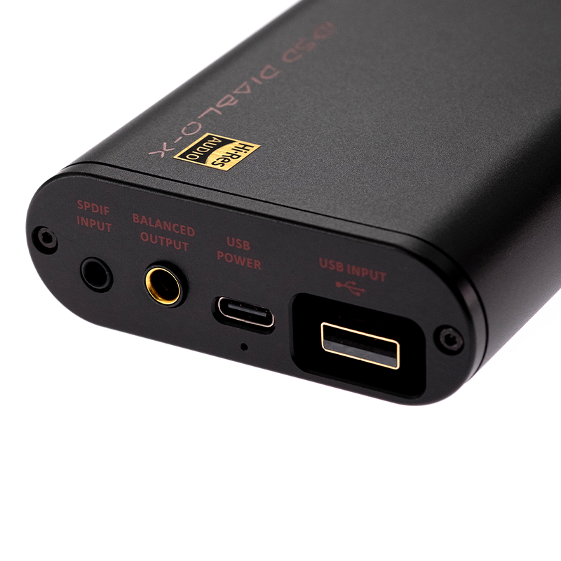 iFi iDSD Diablo X Portable DAC & Headphone Amplifier with xMEMS Technology - Open Box - High-Resolution Audio for Home, Studio & Travel Use