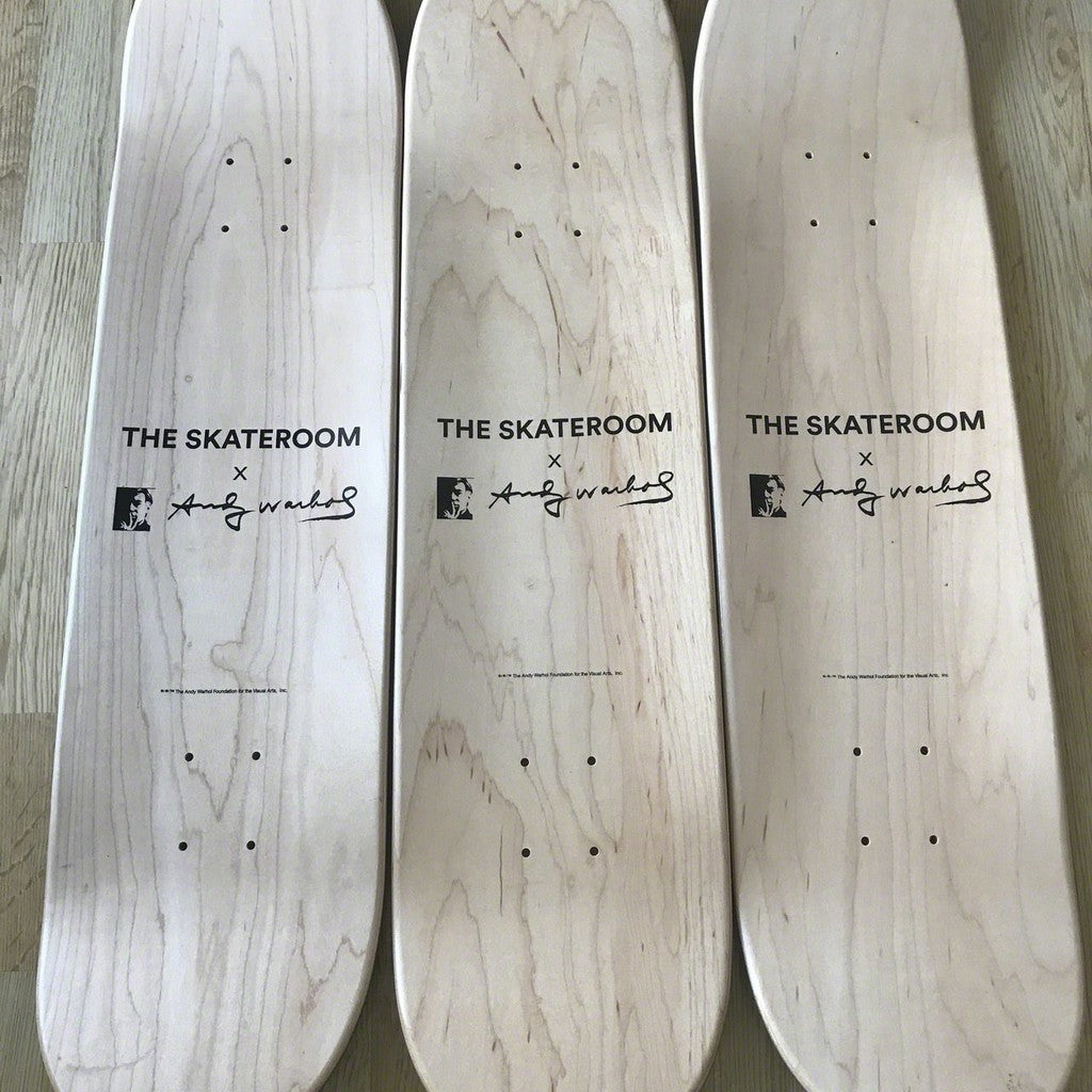Andy Warhol Guns Triptych Skateboard Decks - Limited Edition Art Skateboards for Collectors & Street Skaters - Perfect for Home Decor, Skateboarding & Gifts