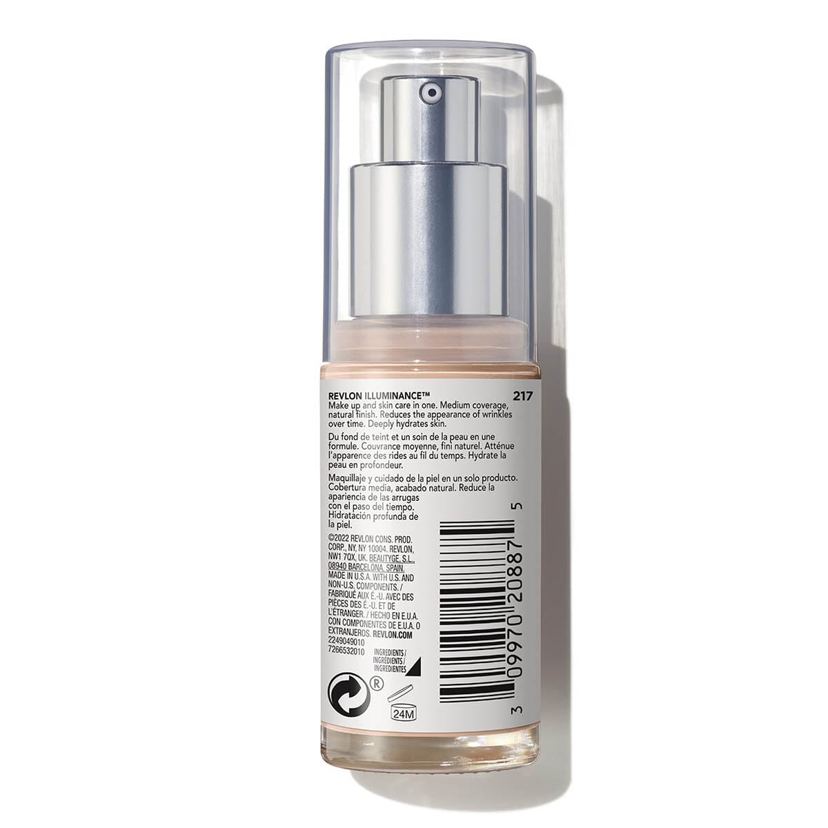 Revlon Illuminance Liquid Foundation - 217 Beige, Lightweight & Hydrating Makeup for Flawless Coverage | Perfect for Daily Wear & Special Occasions